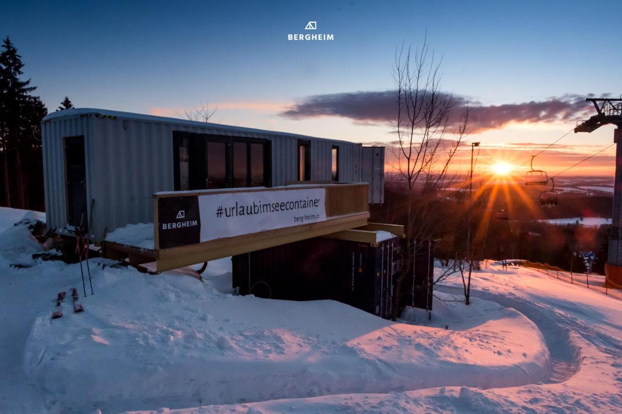 Bergheim Container Loft Villa Schoeneck  Bagian luar foto
