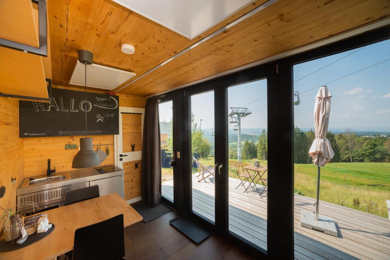 Bergheim Container Loft Villa Schoeneck  Bagian luar foto