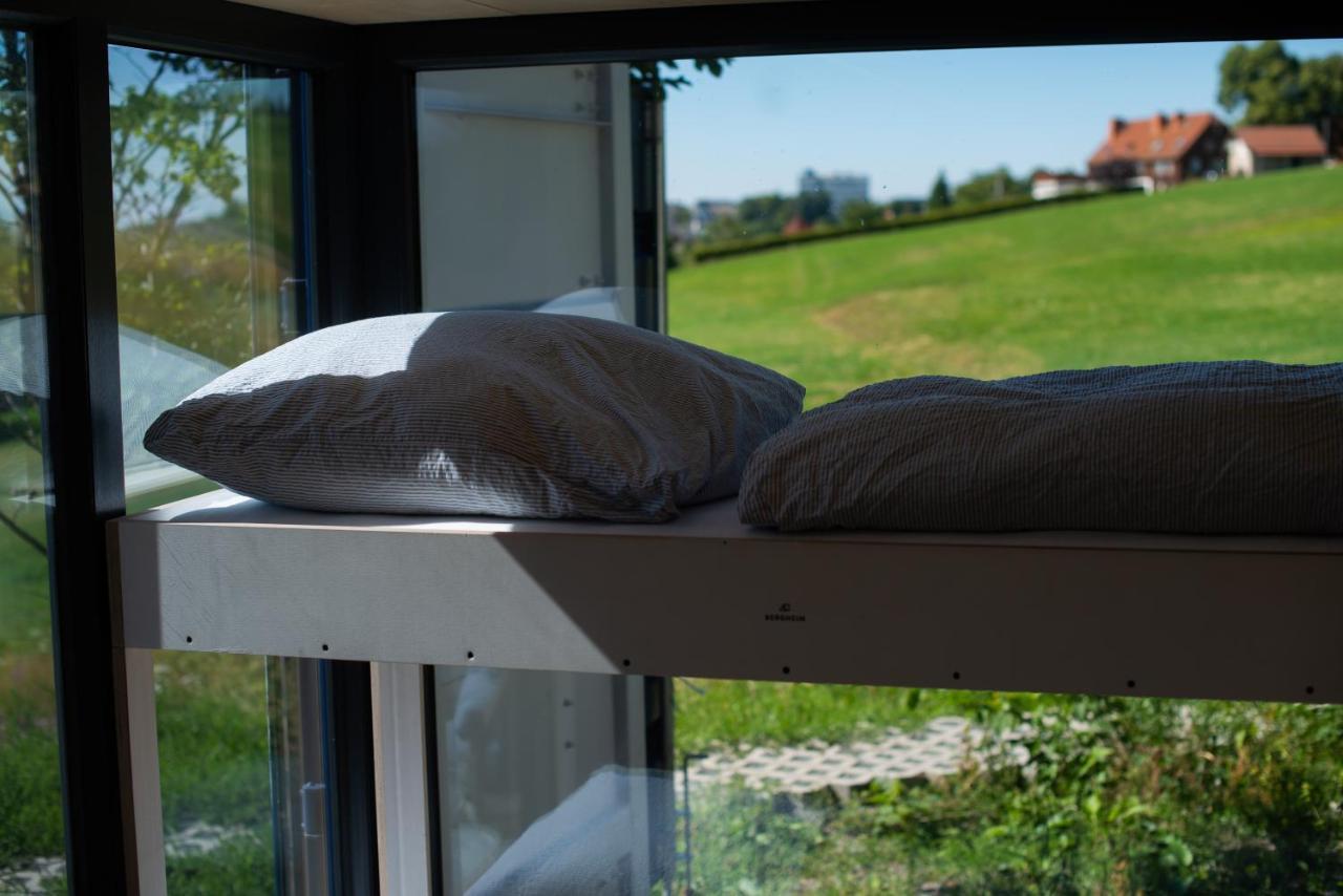 Bergheim Container Loft Villa Schoeneck  Bagian luar foto