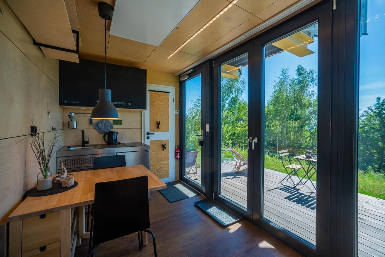 Bergheim Container Loft Villa Schoeneck  Bagian luar foto