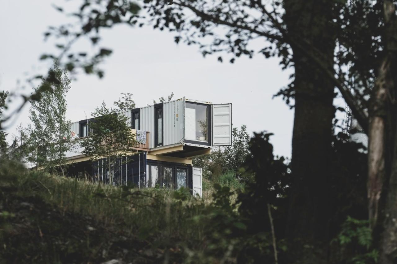 Bergheim Container Loft Villa Schoeneck  Bagian luar foto