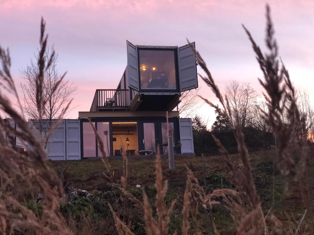 Bergheim Container Loft Villa Schoeneck  Bagian luar foto